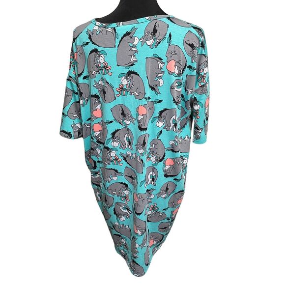 Lularoe Irma Disney Eeyore Hearts Medium Valentine HTF - Picture 3 of 11